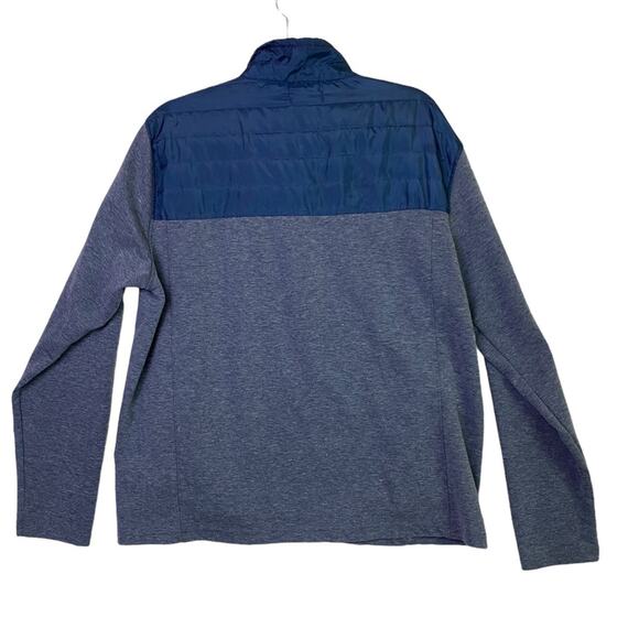 Eddie Bauer Blue 1/4 Zip Pullover Sweatshirt Size Large - Picture 4 of 6
